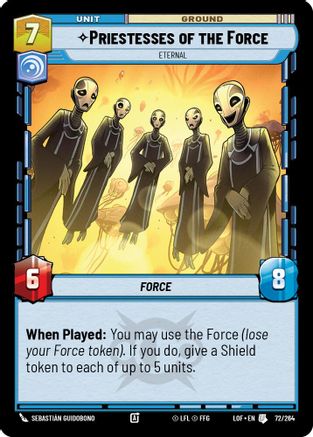 Priestesses of the Force - Eternal (072/264) - Legends of the Force