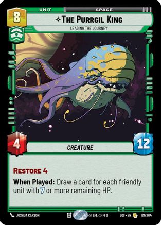 The Purrgil King - Leading The Journey (121/264) - Legends of the Force