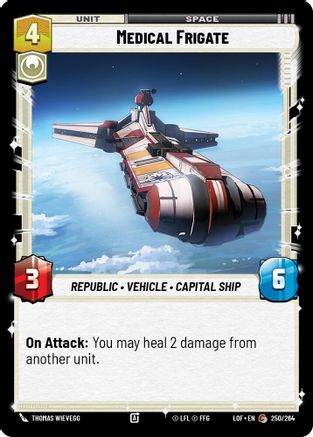 Medical Frigate (250/264) - Legends of the Force