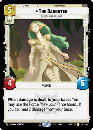The Daughter - Embodiment of Light (252/264) - Legends of the Force