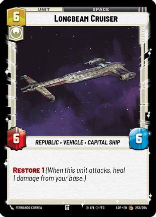 Longbeam Cruiser (253/264) - Legends of the Force