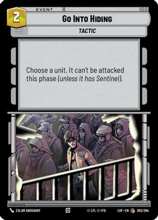 Go Into Hiding (262/264) - Legends of the Force
