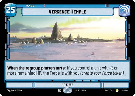 Vergence Temple (019/264) - Legends of the Force