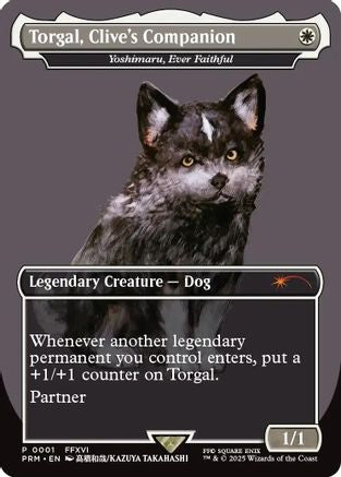 Torgal, Clive's Companion - Yoshimaru, Ever Faithful (MagicCon: Las Vegas 2025) (MFP-001) - Unique and Miscellaneous Promos
