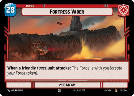 Fortress Vader // Experience (026/264 // T01/T03) - Legends of the Force