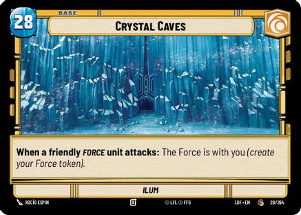 Crystal Caves // Force (029/264 // T03/T03) - Legends of the Force
