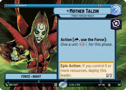 Mother Talzin - Power Through Magick (Hyperspace) (266) - Legends of the Force