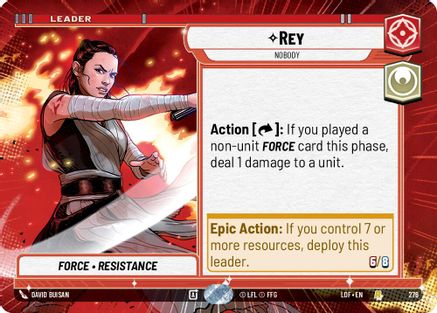 Rey - Nobody (Hyperspace) (276) - Legends of the Force