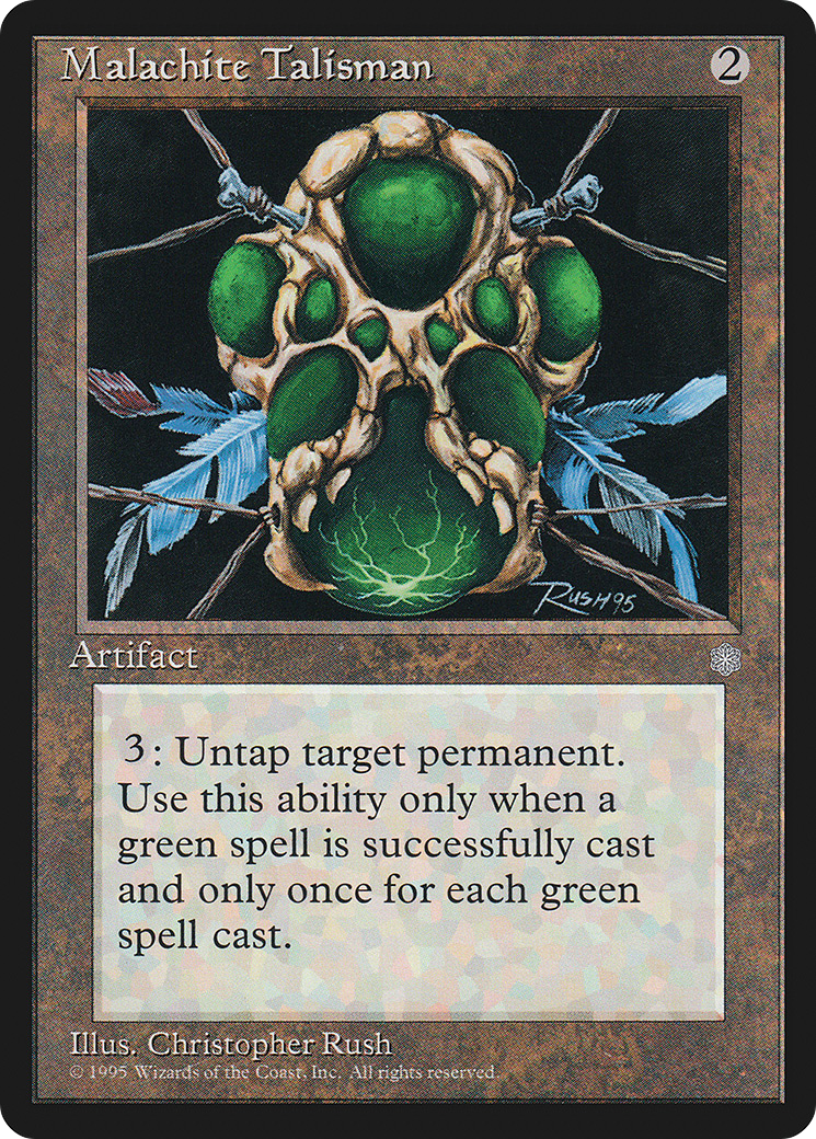 Malachite Talisman (ICE-328) - Ice Age