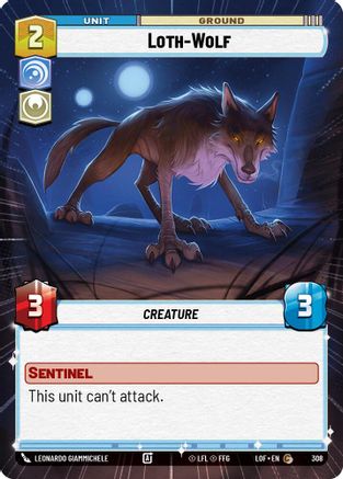 Loth-Wolf (Hyperspace) (308) - Legends of the Force