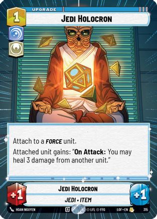 Jedi Holocron (Hyperspace) (315) - Legends of the Force