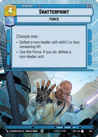 Shatterpoint (Hyperspace) (343) - Legends of the Force