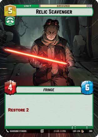 Relic Scavenger (Hyperspace) (380) - Legends of the Force