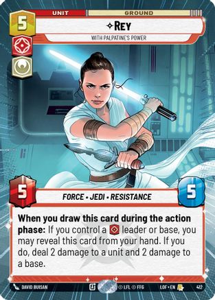 Rey - With Palpatine's Power (Hyperspace) (412) - Legends of the Force