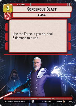 Sorcerous Blast (Hyperspace) (436) - Legends of the Force