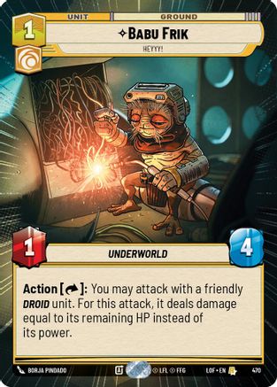 Babu Frik - Heyyy! (Hyperspace) (470) - Legends of the Force