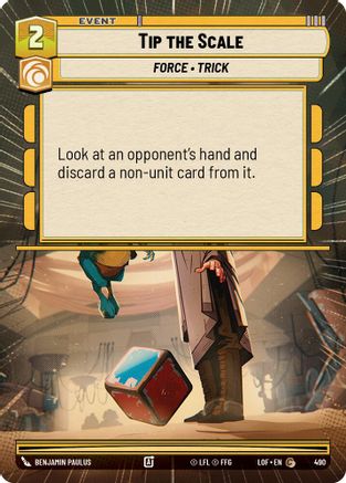 Tip the Scale (Hyperspace) (490) - Legends of the Force
