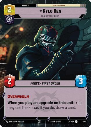 Kylo Ren - I Know Your Story (Hyperspace) (493) - Legends of the Force