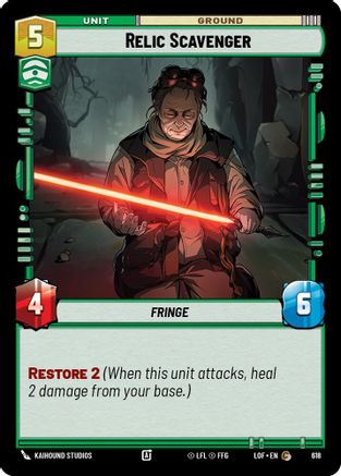 Relic Scavenger (Foil) (618) - Legends of the Force Foil