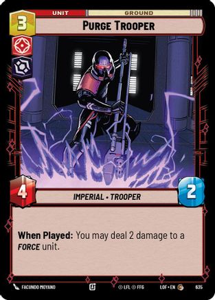 Purge Trooper (Foil) (635) - Legends of the Force Foil