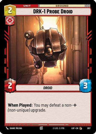 DRK-1 Probe Droid (Foil) (657) - Legends of the Force Foil