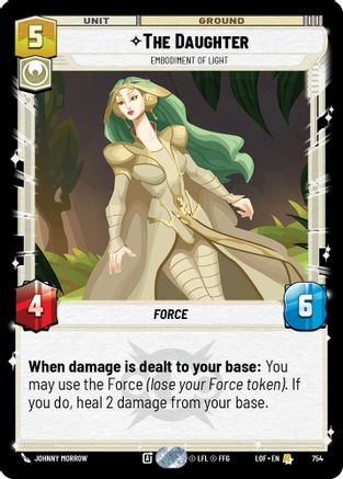 The Daughter - Embodiment of Light (Foil) (754) - Legends of the Force Foil