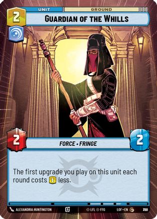 Guardian of the Whills (Hyperspace Foil) (798) - Legends of the Force Foil