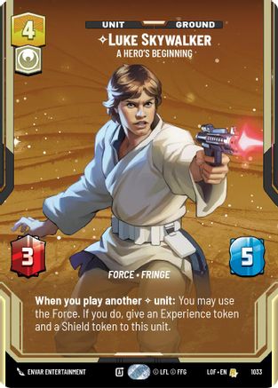 Luke Skywalker - A Hero's Beginning (Prestige) (1033) - Legends of the Force