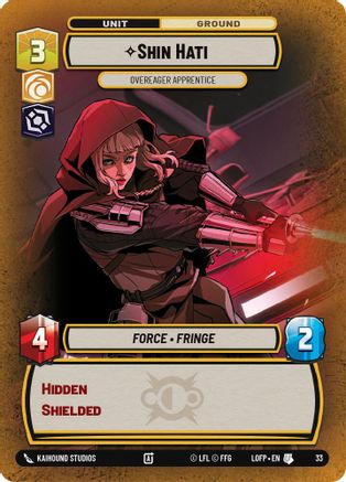Shin Hati - Overeager Apprentice (33) - Organized Play Promos Foil
