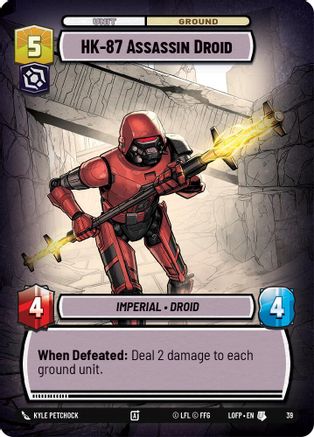 HK-87 Assassin Droid (39) - Organized Play Promos Foil