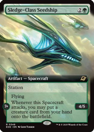 Sledge-Class Seedship (Extended Art) (EOE-346) - Edge of Eternities