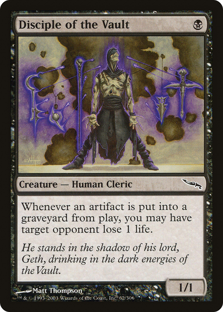Disciple of the Vault (MRD-062) - Mirrodin
