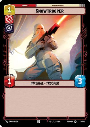 Snowtrooper (77/104) (77/104) - Intro Battle Hoth
