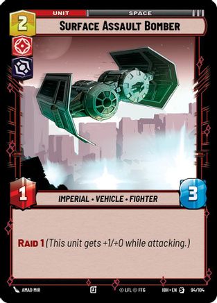 Surface Assault Bomber (94/104) (94/104) - Intro Battle Hoth