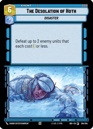 The Desolation of Hoth (104/104) - Intro Battle Hoth