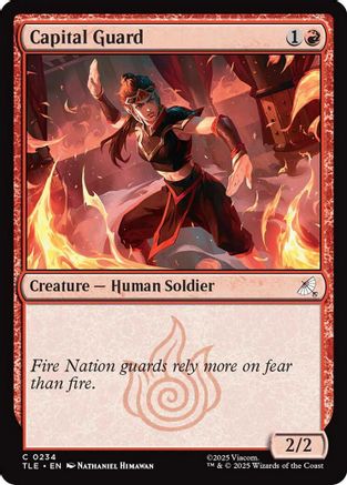 Capital Guard (0234) (TLE-234) - Avatar: The Last Airbender: Eternal-Legal