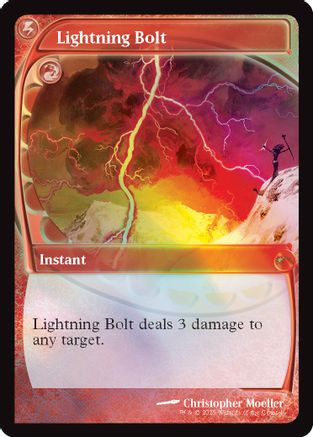 Lightning Bolt (Future Sight) (SLD-001) - Secret Lair Drop Series Foil