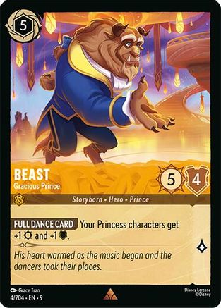 Beast - Gracious Prince (4/204) - Fabled