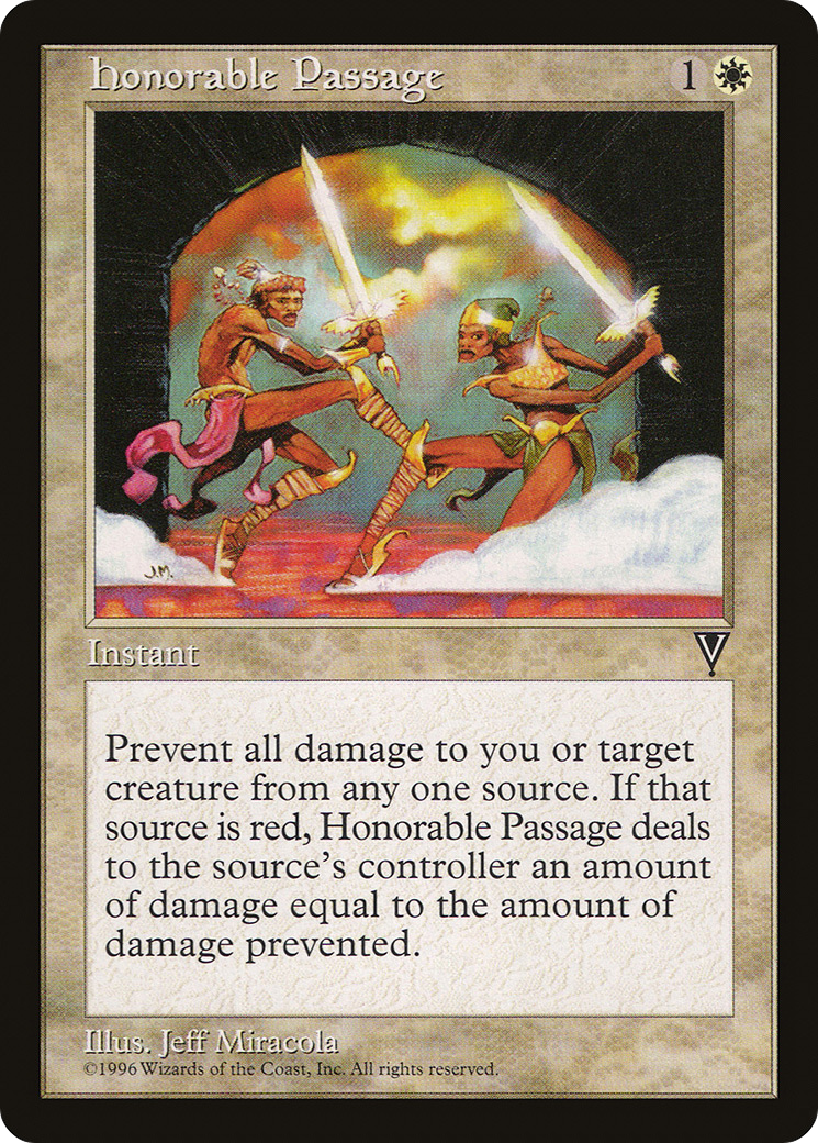 Honorable Passage (VIS-7) - Visions