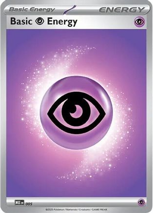 Basic Psychic Energy 005 - MEE Mega Evolution Energies - Common