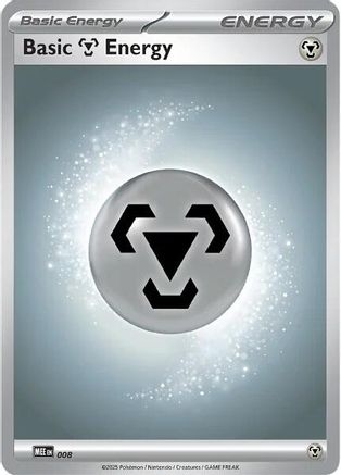 Basic Metal Energy 008 - MEE Mega Evolution Energies - Common