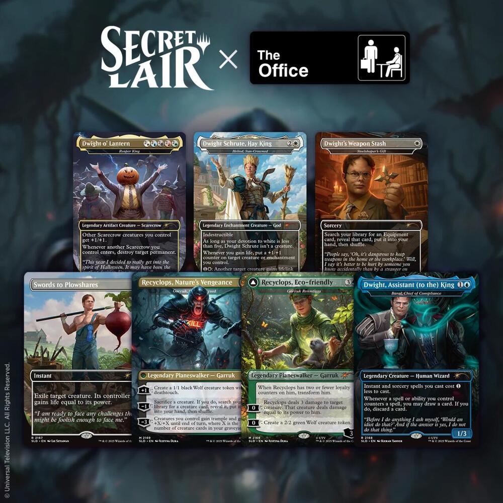 Magic the Gathering - Secret Lair x The Office: Dwight's Destiny - Non-Foil Edition