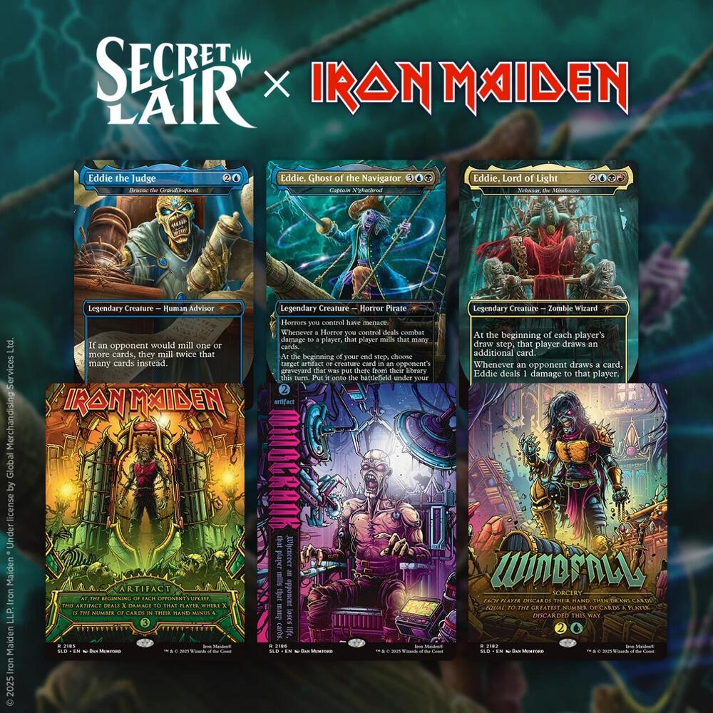 Magic the Gathering - Secret Lair x Iron Maiden: Eddie Unchained - Non-Foil Edition