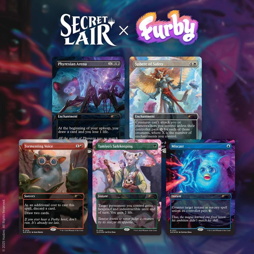 Magic the Gathering - Secret Lair x Furby: The Gathering - Non-Foil Edition
