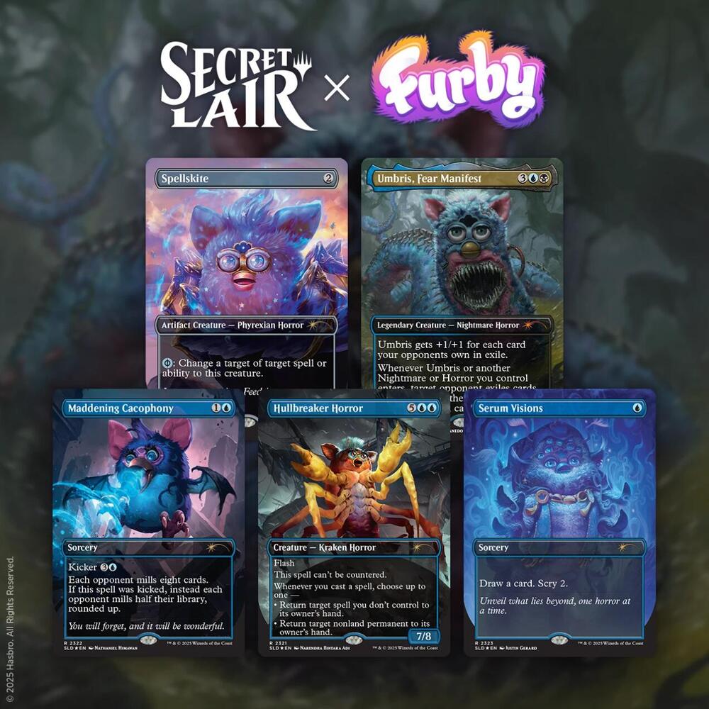 Magic the Gathering - Secret Lair x Furby: The Oddbodies - Non-Foil Edition