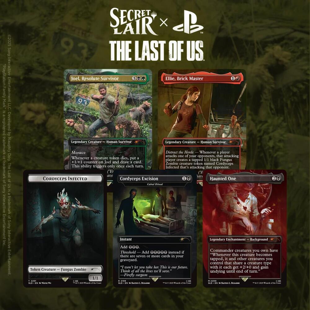 Magic the Gathering - Secret Lair x The Last of Us Part I - Non-Foil Edition
