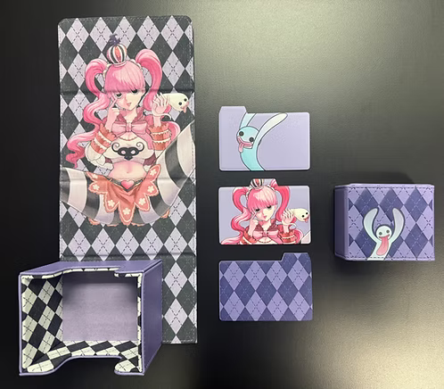 Cardware Deck Box - Ghost