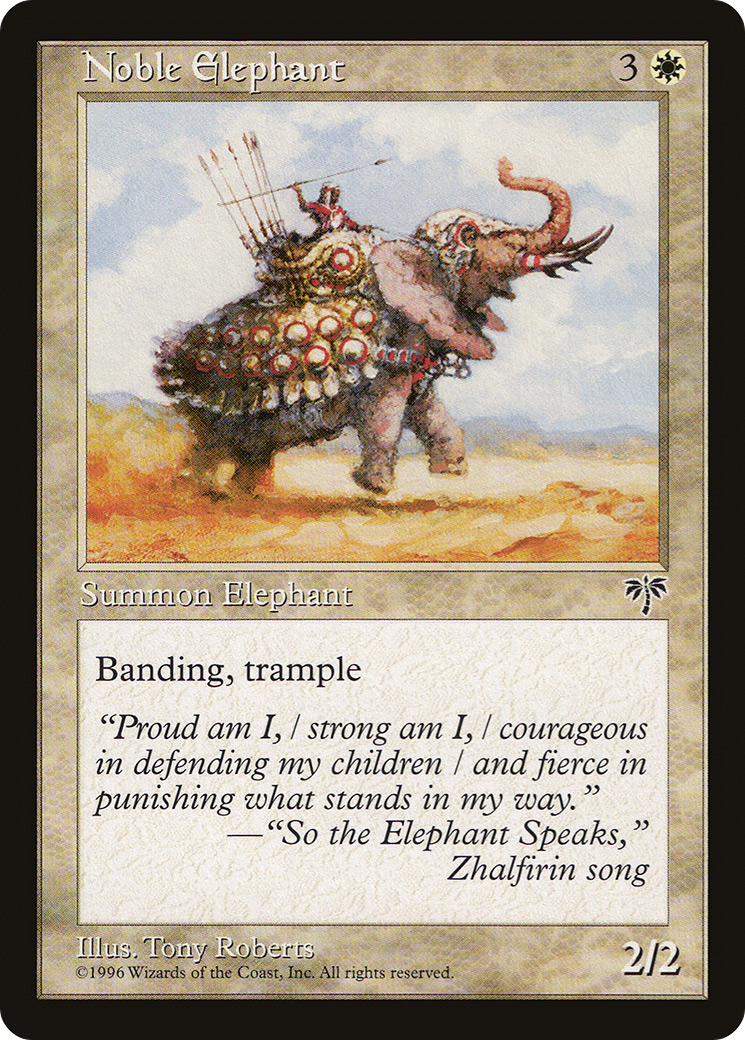 Noble Elephant (MIR-30) - Mirage