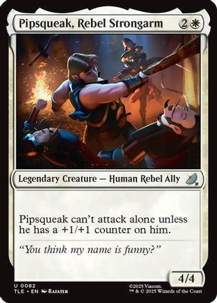 Pipsqueak, Rebel Strongarm (TLE-082) - Avatar: The Last Airbender: Eternal-Legal