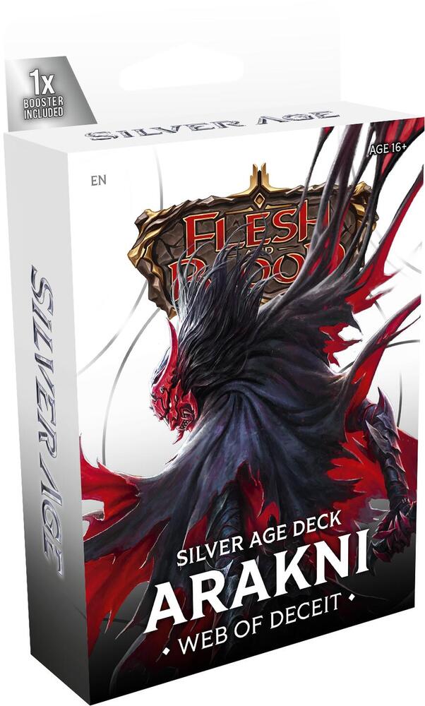 Flesh and Blood - Silver Age - Chapter 2 Deck - Arakni, Web of Deceit (Chaos Assassin)